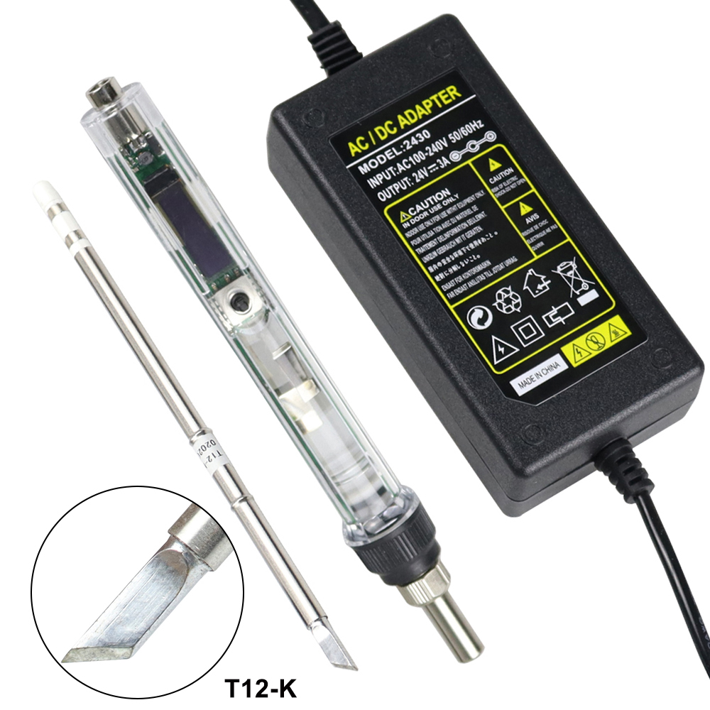 Industrial Laser Soldering Iron - T12 전기 납땜 인두 키트 DC