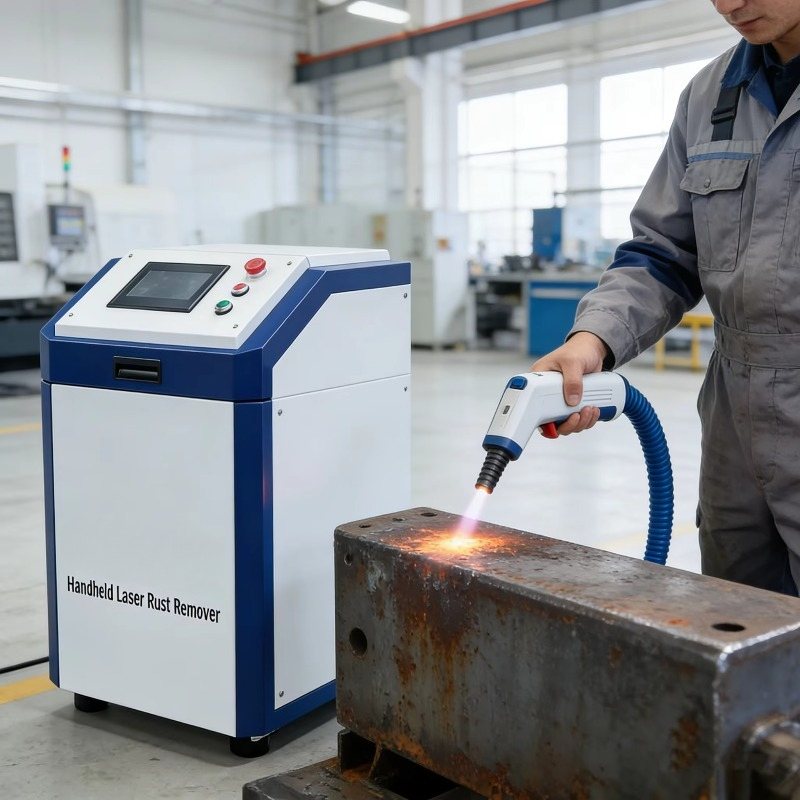 Industrial Laser Paint Remover - 휴대용 레이저 세척기 2000W 녹 제거