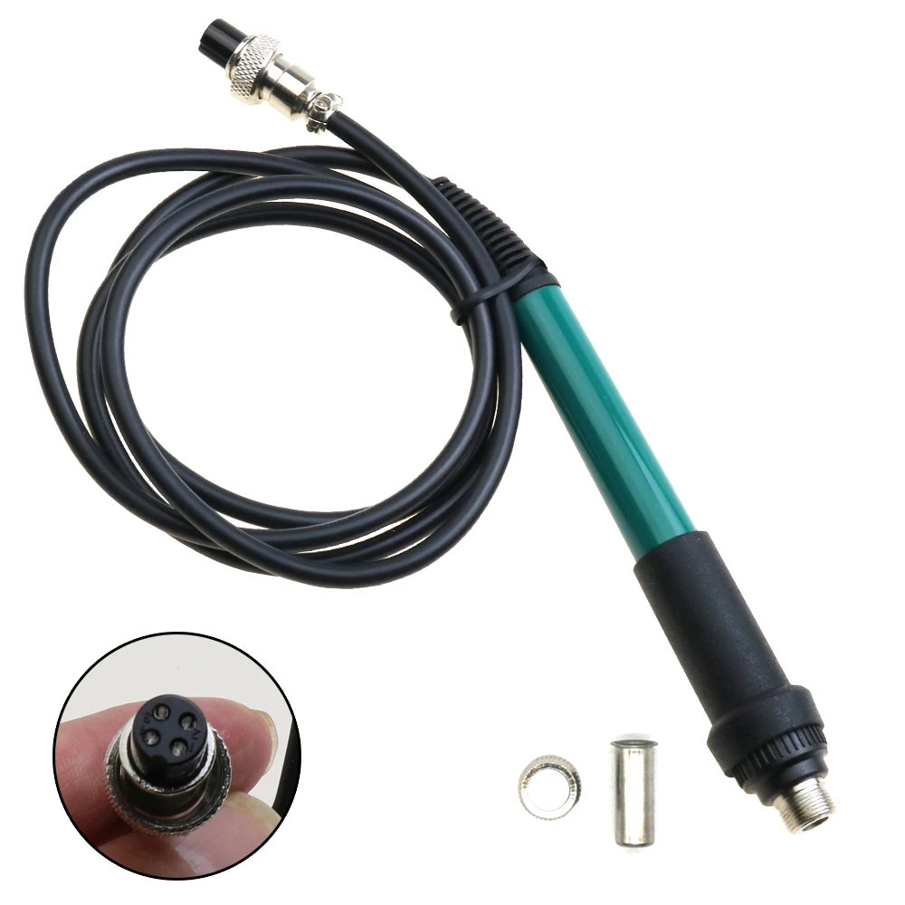 Industrial Laser Soldering Iron - 4핀 T12-907 그린 핸들 1.1m STM32
