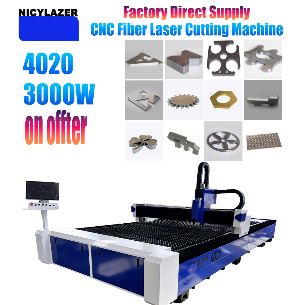Industrial Laser For Sale - NICYLAZER CNC 3000W 4020 파이버 레이저