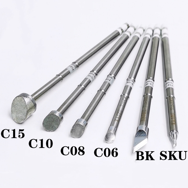 Industrial Laser Soldering Iron - KAGZU T12-BK/skull/C6/C8/C10/C15 시리즈 용접 인두 팁