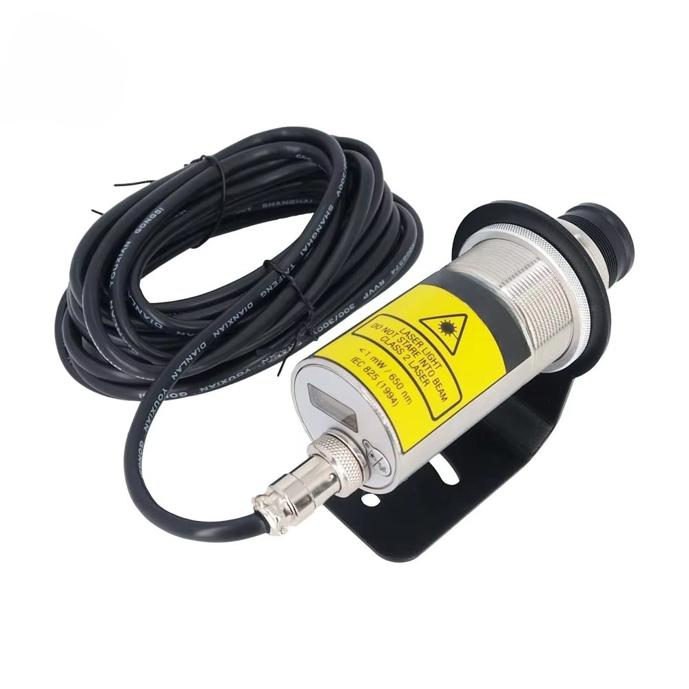 Industrial Laser Temperature Sensor - 초점 기능 및 레이저 조준 기능을