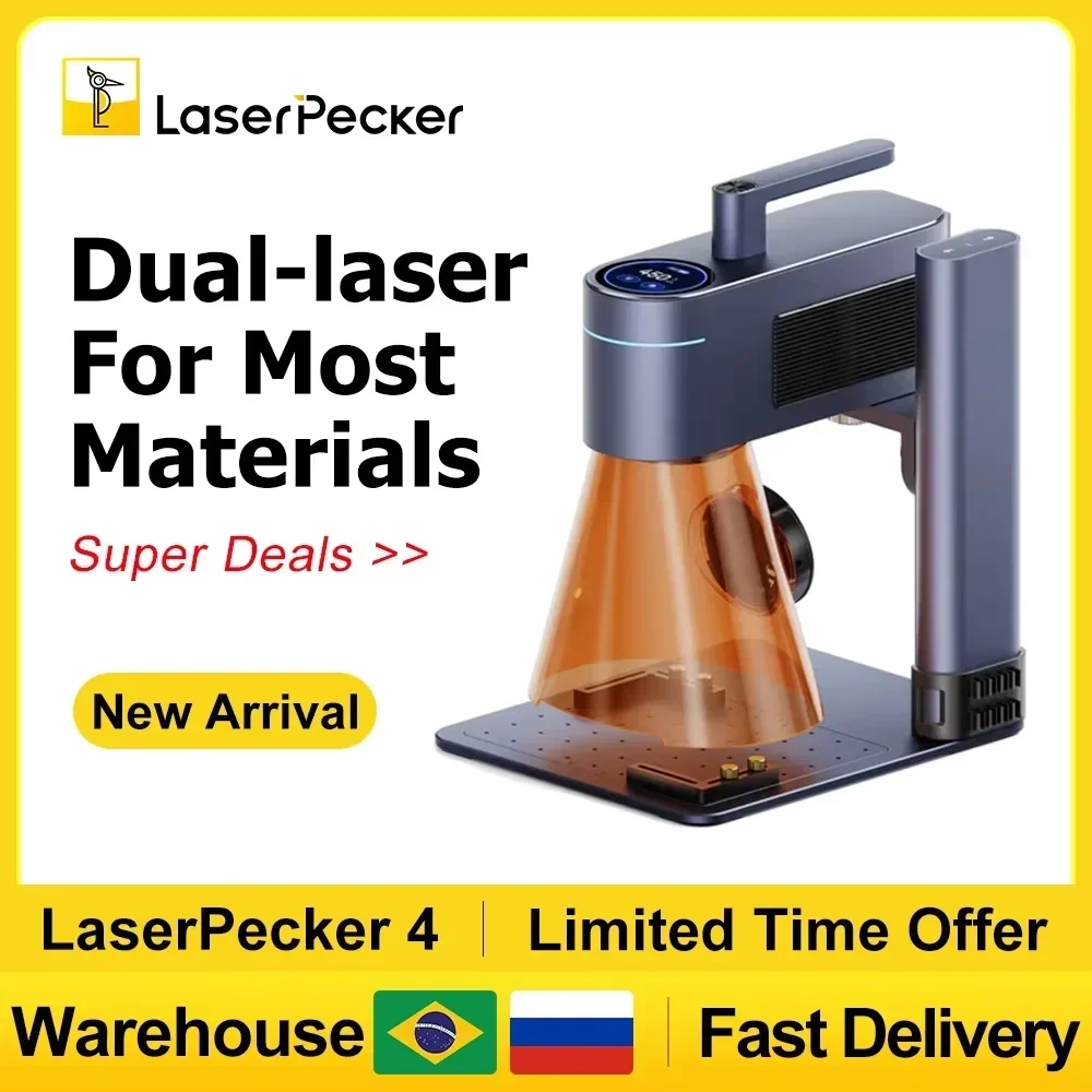 Industrial Laser Engraving Machine - LASERPEKER 모든 재료용 레이저 조각기, 휴대용