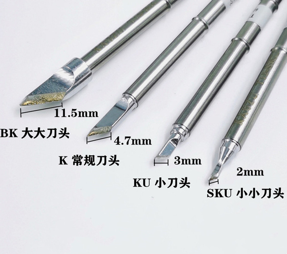 Industrial Laser Soldering Iron - T12-BK/SKU/C6/C8/C10/C15 용접 인두 팁은 OLED&STC-LED T12