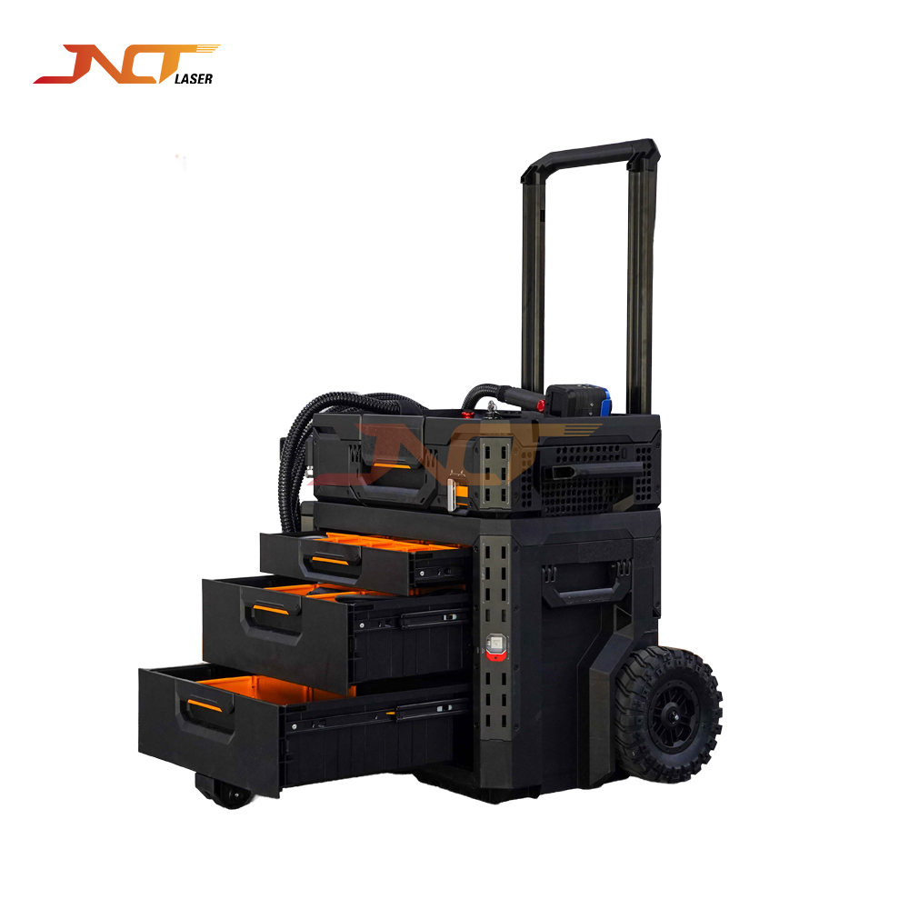Industrial Laser Paint Remover - 300W 스택형 산업용 레이저 클리닝 머신,