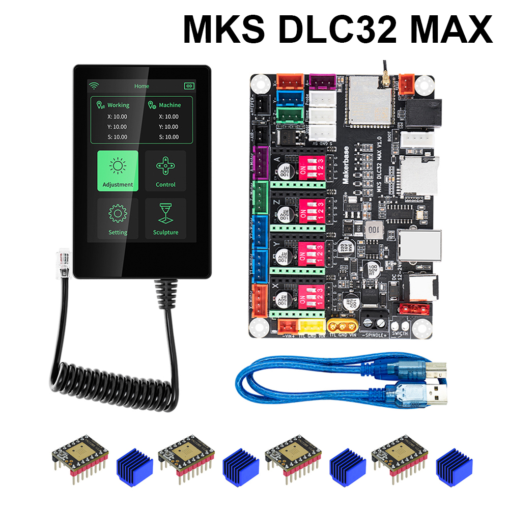 Industrial Laser Engraving Machine - Makerbase MKS DLC32 MAX TMC2209 CNC