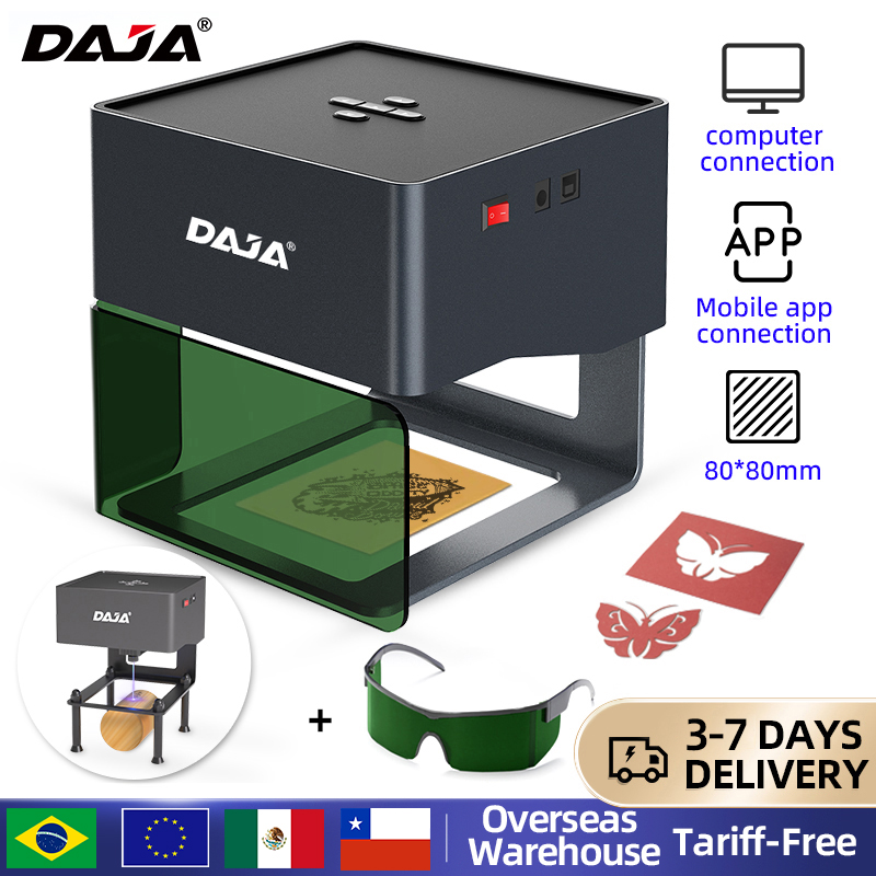 Industrial Laser Engraving Machine - DAJA DJ6 미니 휴대용 레이저 조각기