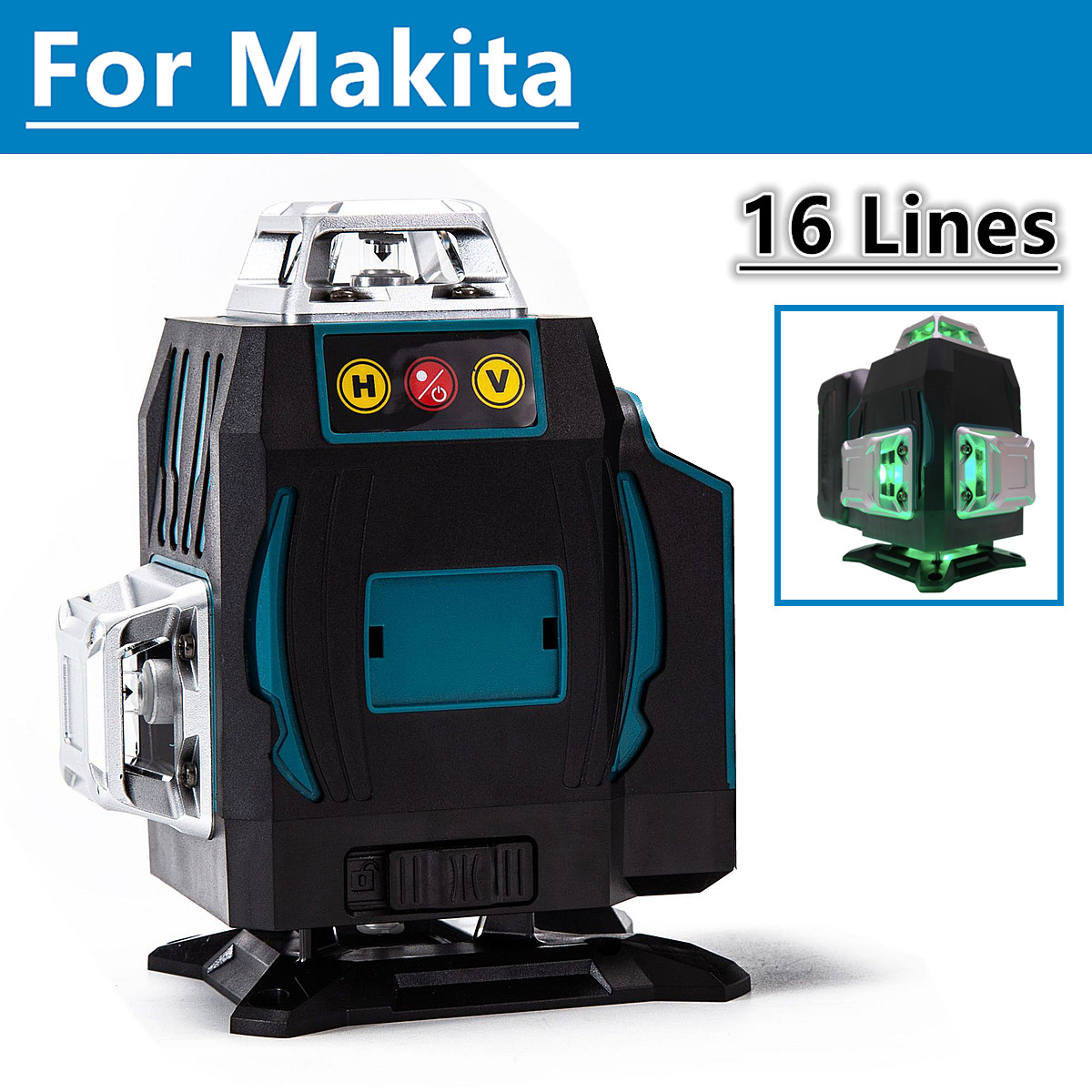 Makita 18V 배터리용 16라인 4D 레이저 레벨 - Industrial Laser Alignment Tool 리뷰 및 가격