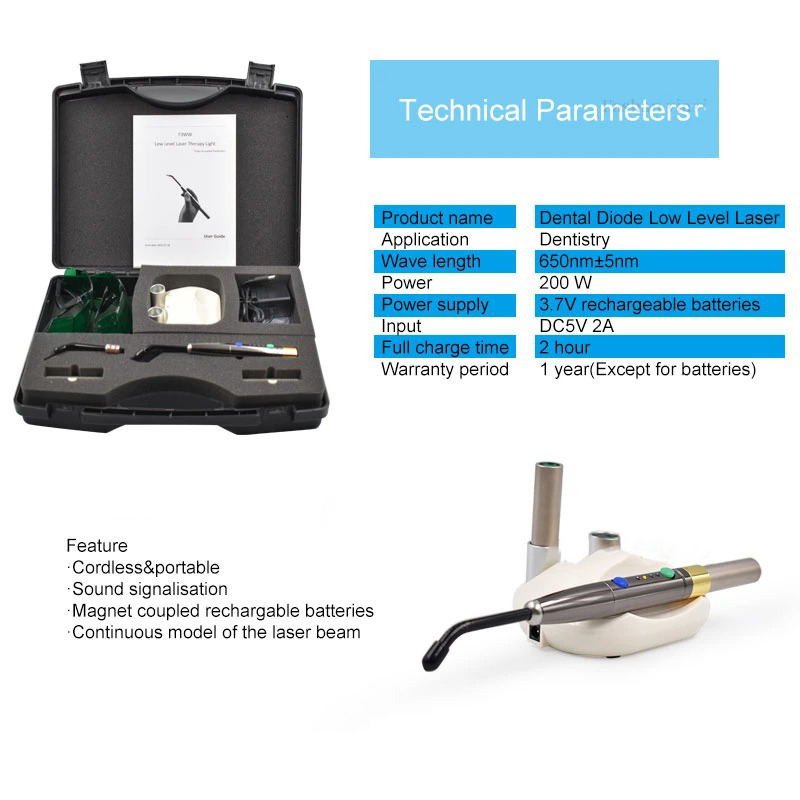 무선 F3WW 치과용 다이오드 레이저 시스템 광활성화  - Industrial Laser Alignment Tool 리뷰 및 가격