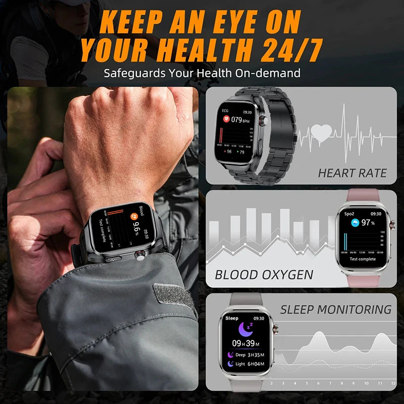 2025년 신형 고정밀 스마트워치 오관검사 ECG 실시 - Industrial Laser Temperature Sensor 리뷰 및 가격
