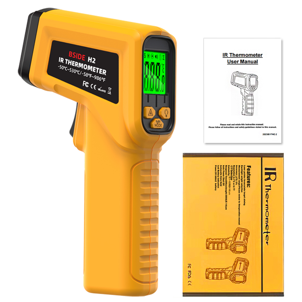 BSIDE 적외선 온도계 H2 -50~530 전문 디지 - Industrial Laser Temperature Sensor 리뷰 및 가격