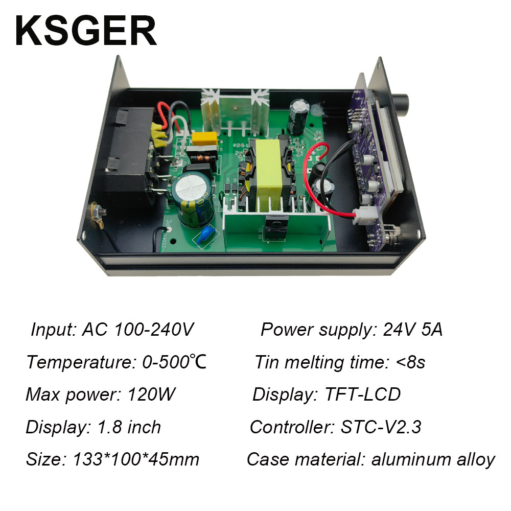 KSGER T12 납땜 스테이션 철 팁 STC 컨트롤러 - Industrial Laser Soldering Iron 리뷰 및 가격