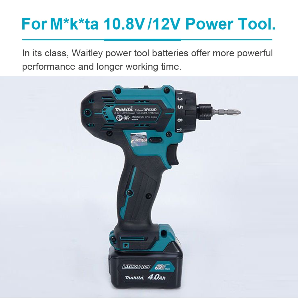 12V 4A 충전식 마키타 CXT 4.0Ah 슬라이드  - Makita Drill Hp1640 리뷰 및 가격