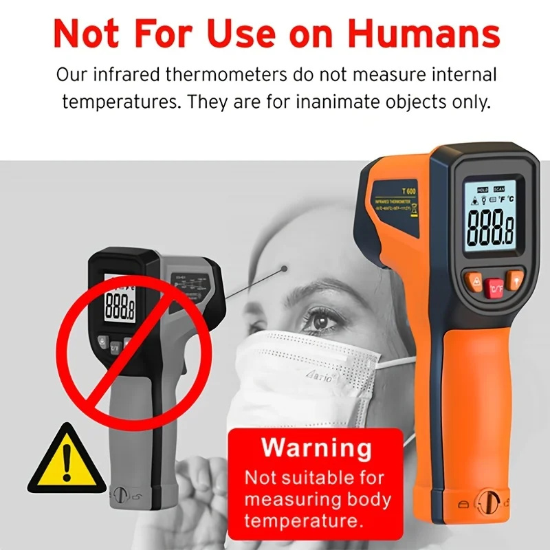 디지털 적외선 온도계 비접촉 레이저 온도 계량기, 휴대 - Industrial Laser Temperature Sensor 리뷰 및 가격