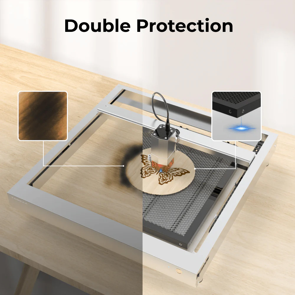 TOOCAA 허니콤 작업 테이블 500*500mm 40 - Co2 Laser Engraving Machine 리뷰 및 가격
