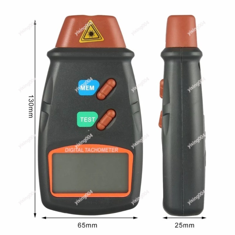 디지털 레이저 속도 측정기, 산업용 비접촉식 타코미터 - Industrial Laser Tachometer 리뷰 및 가격