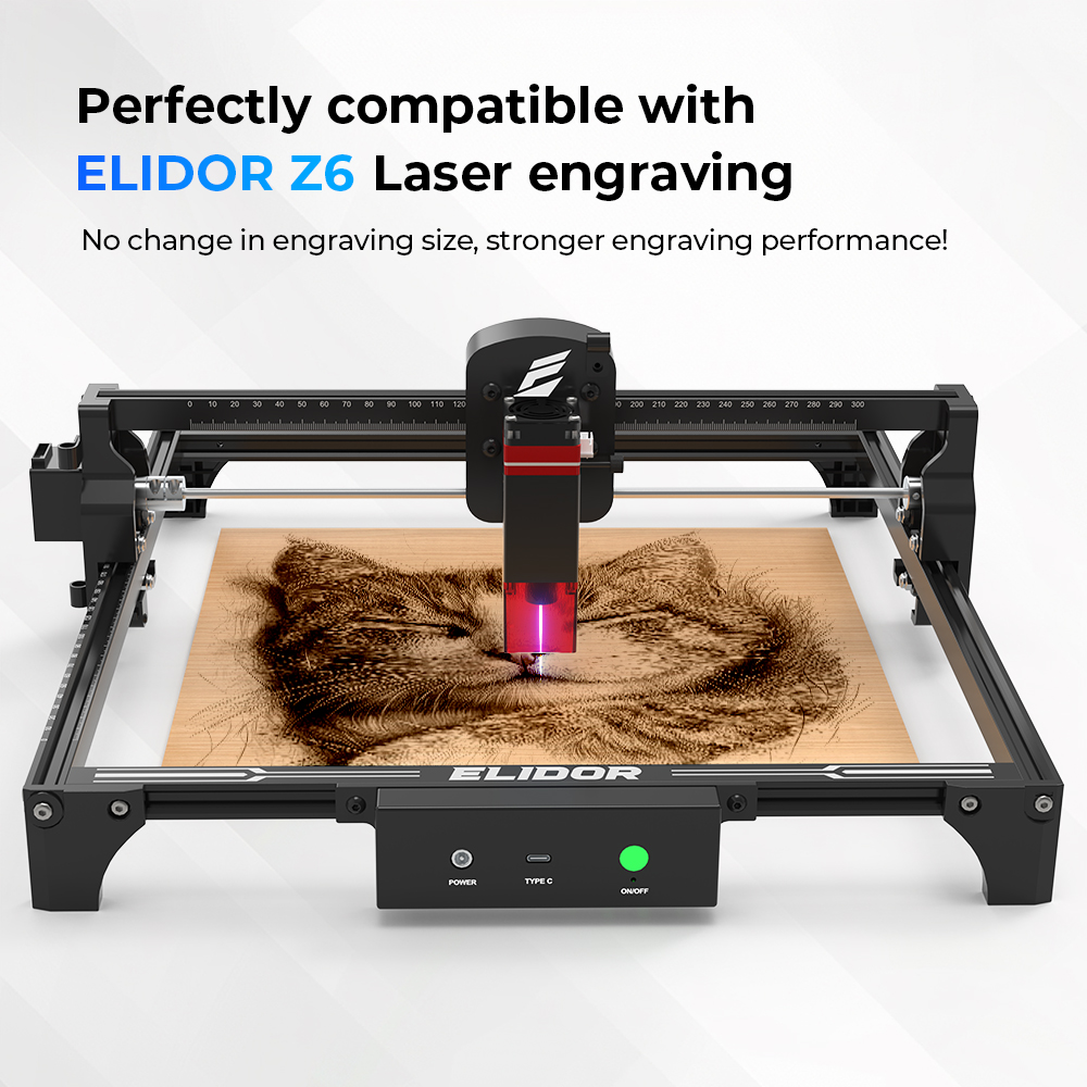 ELIDOR Z6 6W/12W 레이저 모듈 업그레이드  - Industrial Laser Engraving Machine 리뷰 및 가격