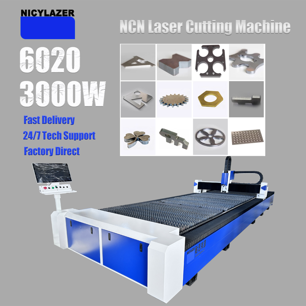 CNC 3000W 6020 파이버 레이저 절단기 금속판 - Industrial Laser For Sale 리뷰 및 가격