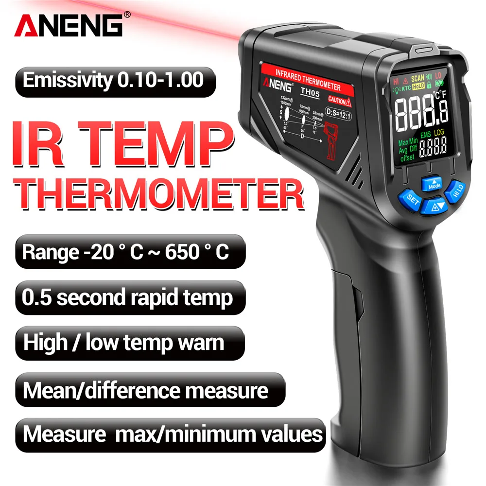 센서 건 회로 산업용 테스트 바닥 난방 튜브 온도 테스 - Industrial Laser Temperature Sensor 리뷰 및 가격