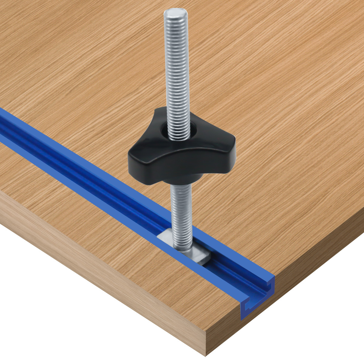 1Pc 더블 컷 프로파일 T 트랙 및 T 볼트 손잡이, - Aluminum T-Slot Profile 리뷰 및 가격