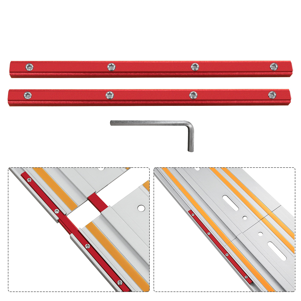 1 세트 알루미늄 합금 T-슬롯 프로파일 커넥터, 라우 - Aluminum T-Slot Profile 리뷰 및 가격