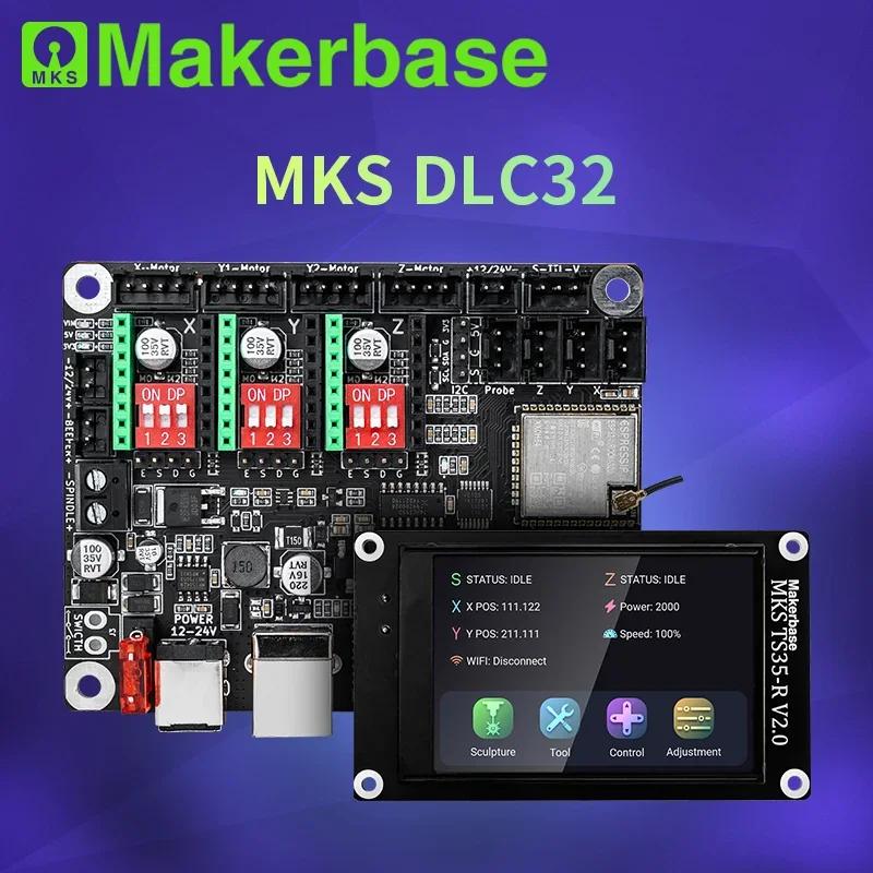 레이저 및 CNC용 Makerbase MKS DLC32 - Industrial Laser Engraving Machine 리뷰 및 가격