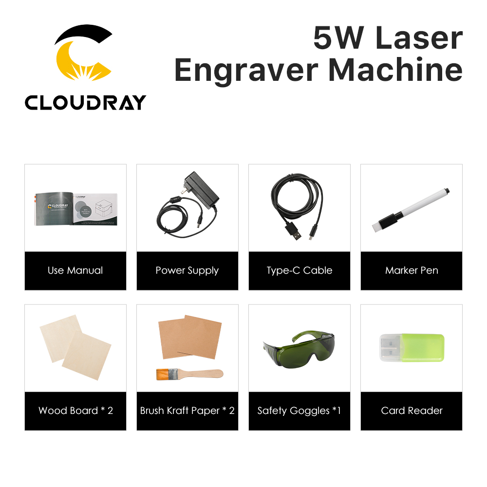 클라우드레이 레이저 조각기 BM1 마크 프린터 커터 목 - Industrial Laser Engraving Machine 리뷰 및 가격