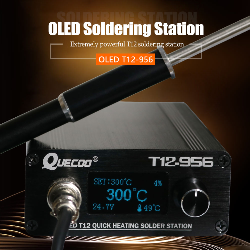 QUECOO T12-956 납땜 디지털 스테이션 전자  - Industrial Laser Soldering Iron 리뷰 및 가격