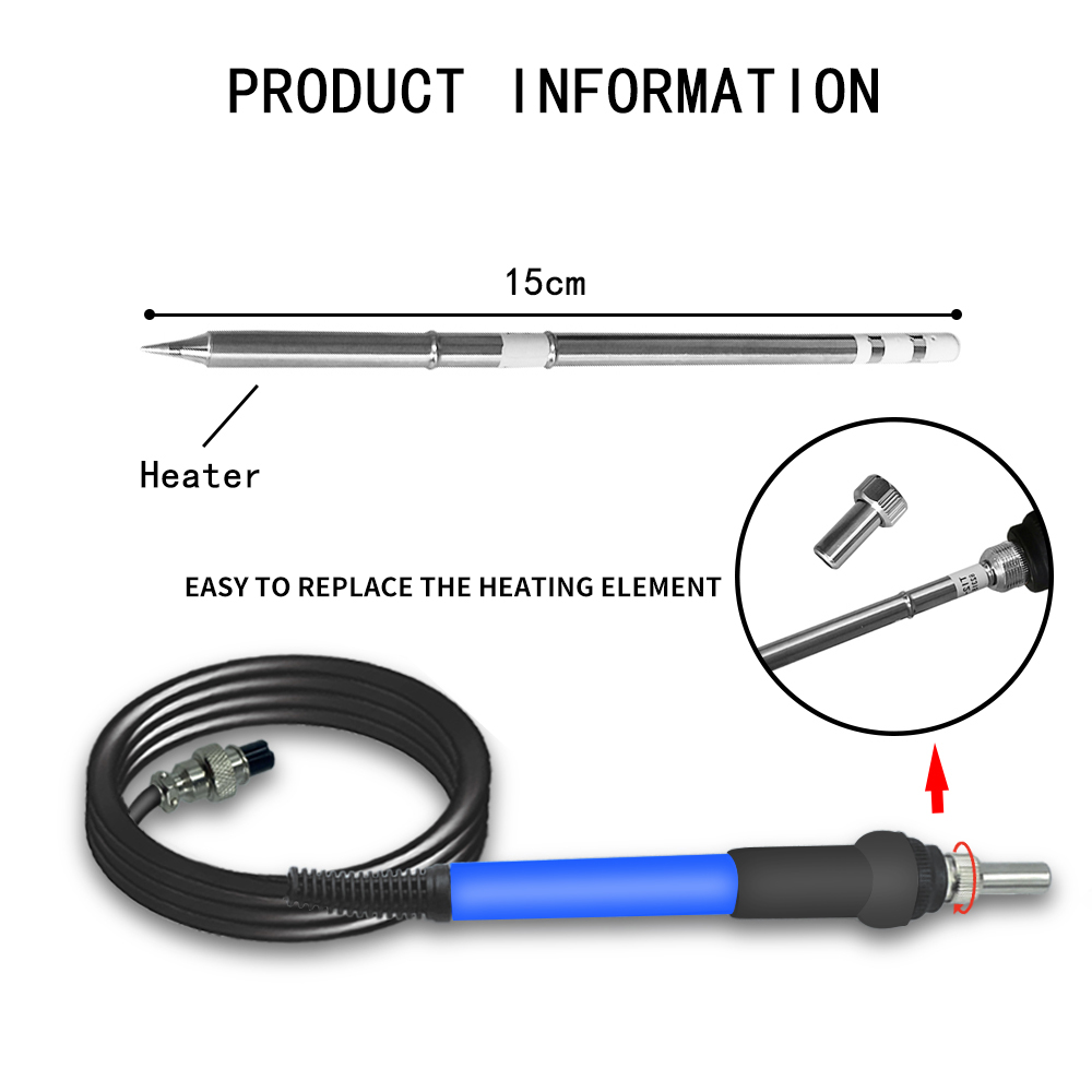 T12 + 납땜 스테이션 납땜 인두 1.3 인치 OLE - Industrial Laser Soldering Iron 리뷰 및 가격